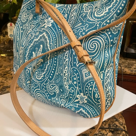 🌟🌟Etro Paisley Crossbody. - Picture 4 of 14
